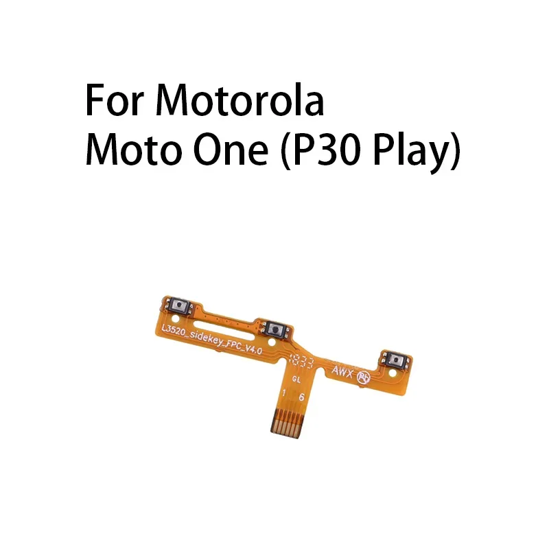 

Гибкий кабель с кнопкой управления громкостью для Motorola One (P30 Play)