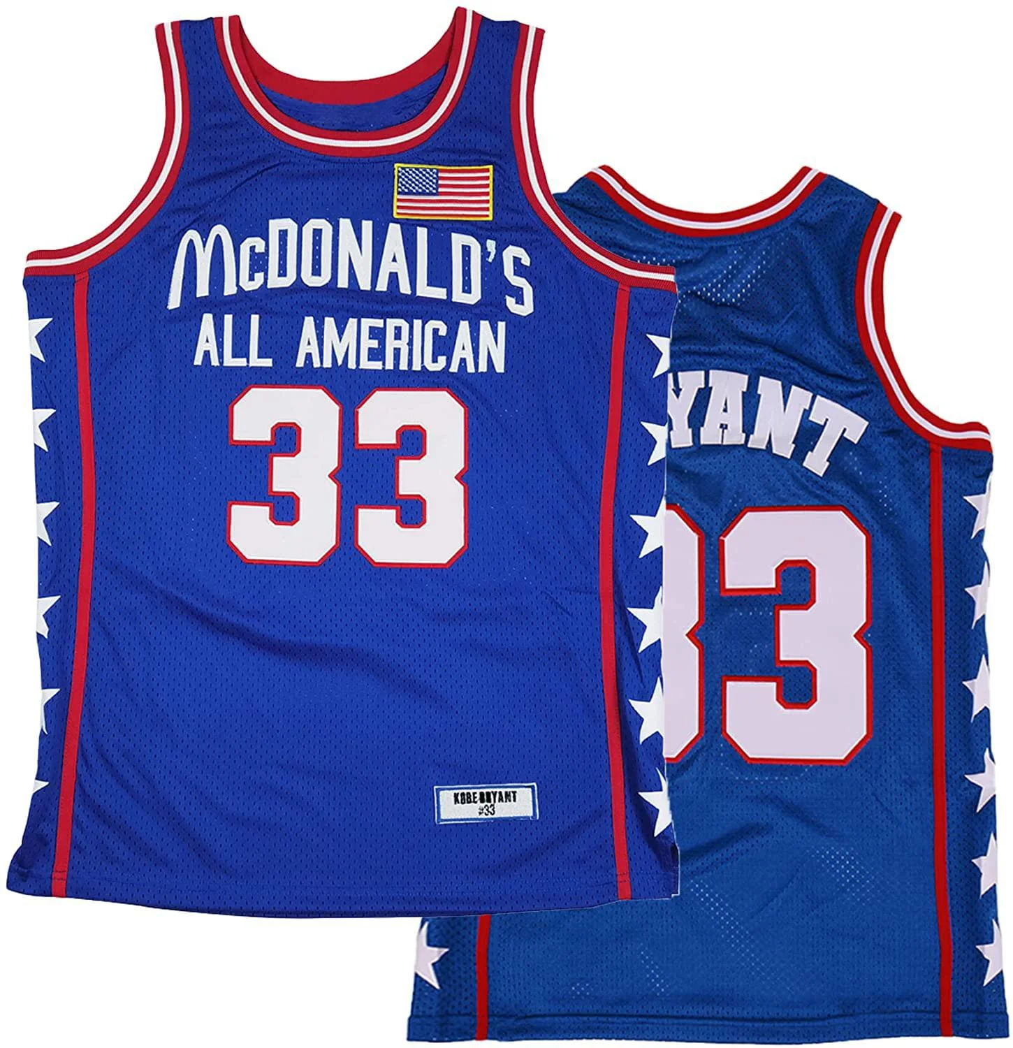 KOBE BRYANT McDonald's All American High School AUTHENTIC Basketball Jersey  NEW