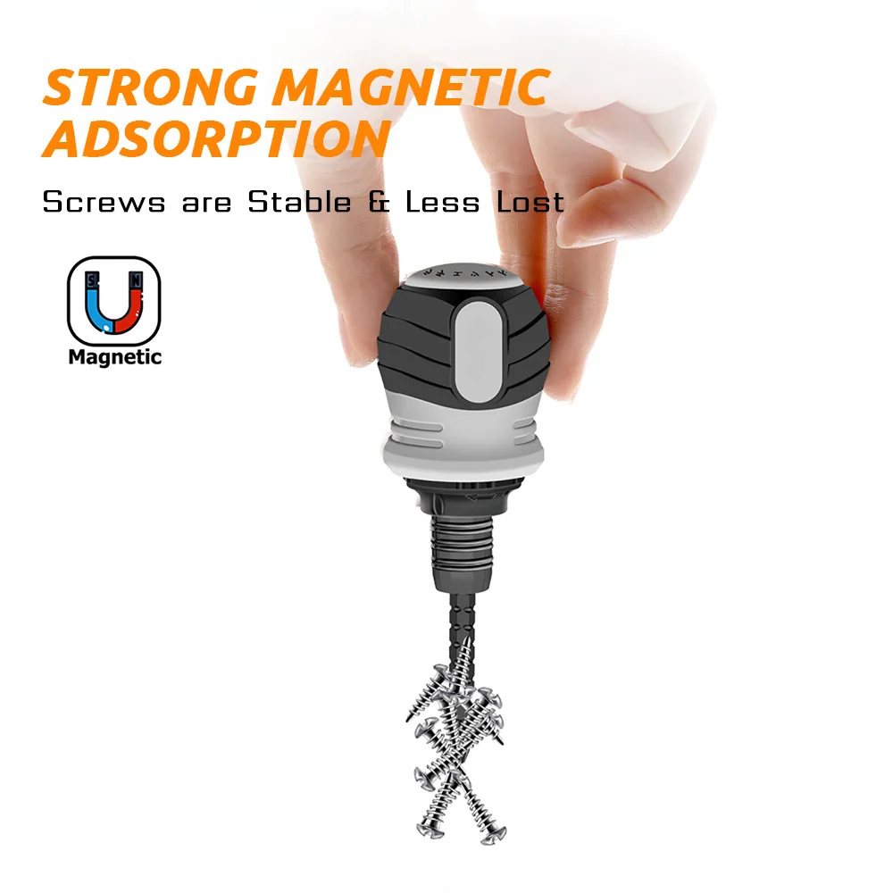 Precision Screwdriver Set Magnetic Screwdriver Set Screwdriver Set Magnetic Screwdriver Bits Magnetic Screwdriver Bit Set Magnetic Screwdriver Dual-purpose Ratchet Screwdriver Head Telescopic Phillips Screwdrivers 2in1