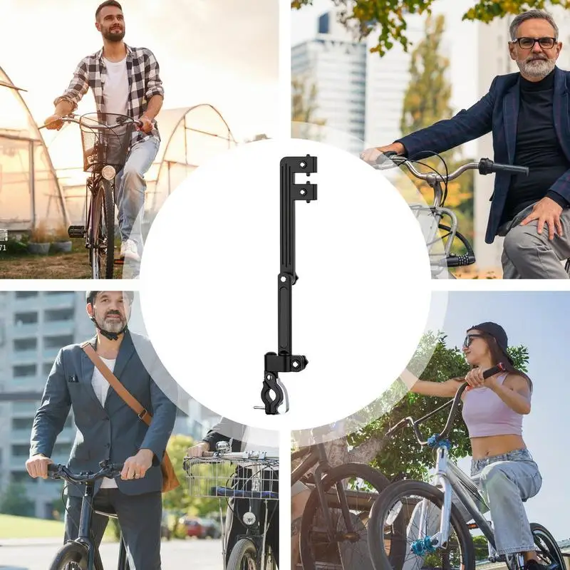 Bicycle Umbrella Holder Wheelchair Umbrella Connector Stroller Stands Any Angle Swivel Rain Gear Tool