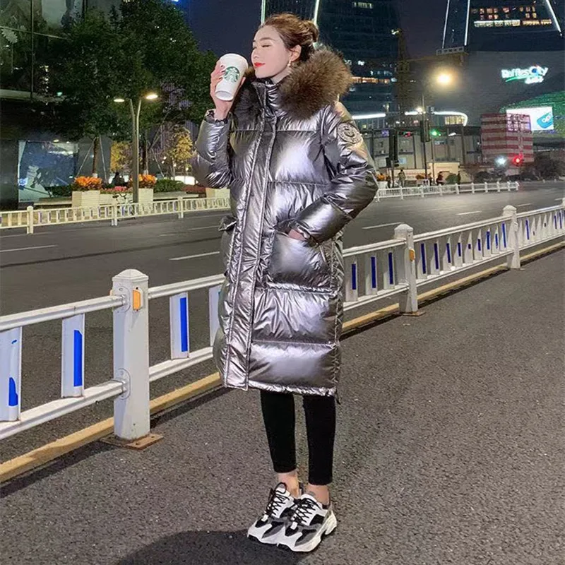Women's Winter Jacket Down Jacket Women Long Down Coat Down Jacket Female Winter 2022 Puffer Jacket Warm Winter Coats Woman