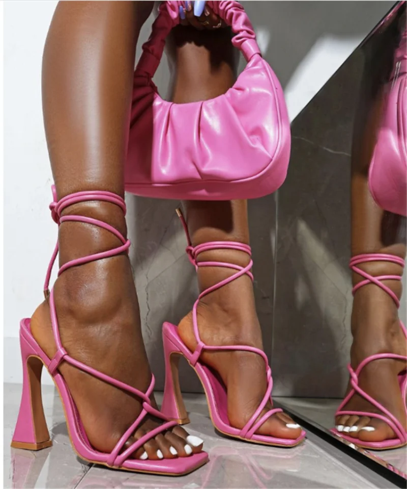 Zapatos de salón para mujer en rosa, tacón de aguja - BARBIETESSY660002020