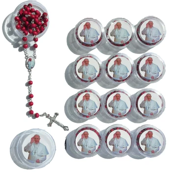 Pope Francis Rose Rosary Set 1