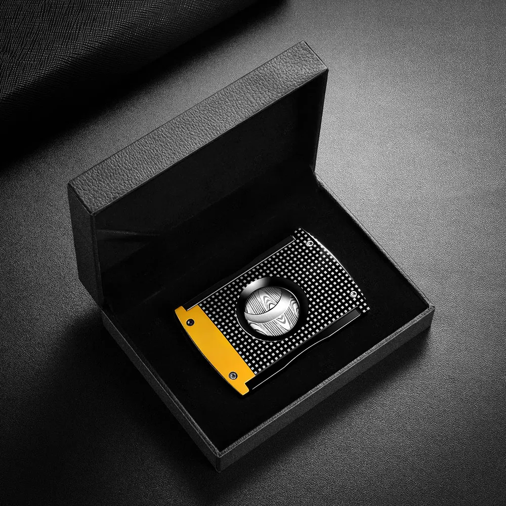 Cigar Cutter Stainless Steel Blade Cigar Scissors Christmas Gift Package with Logo Multiple Styles Sharp Portable CLE-2023IB 5