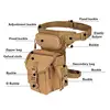Tactical Drop Leg Bag Tool Fanny Thigh Pack Hunting Bag Waist Pack Motorcycle Riding Men  Molle Waist Packs 6