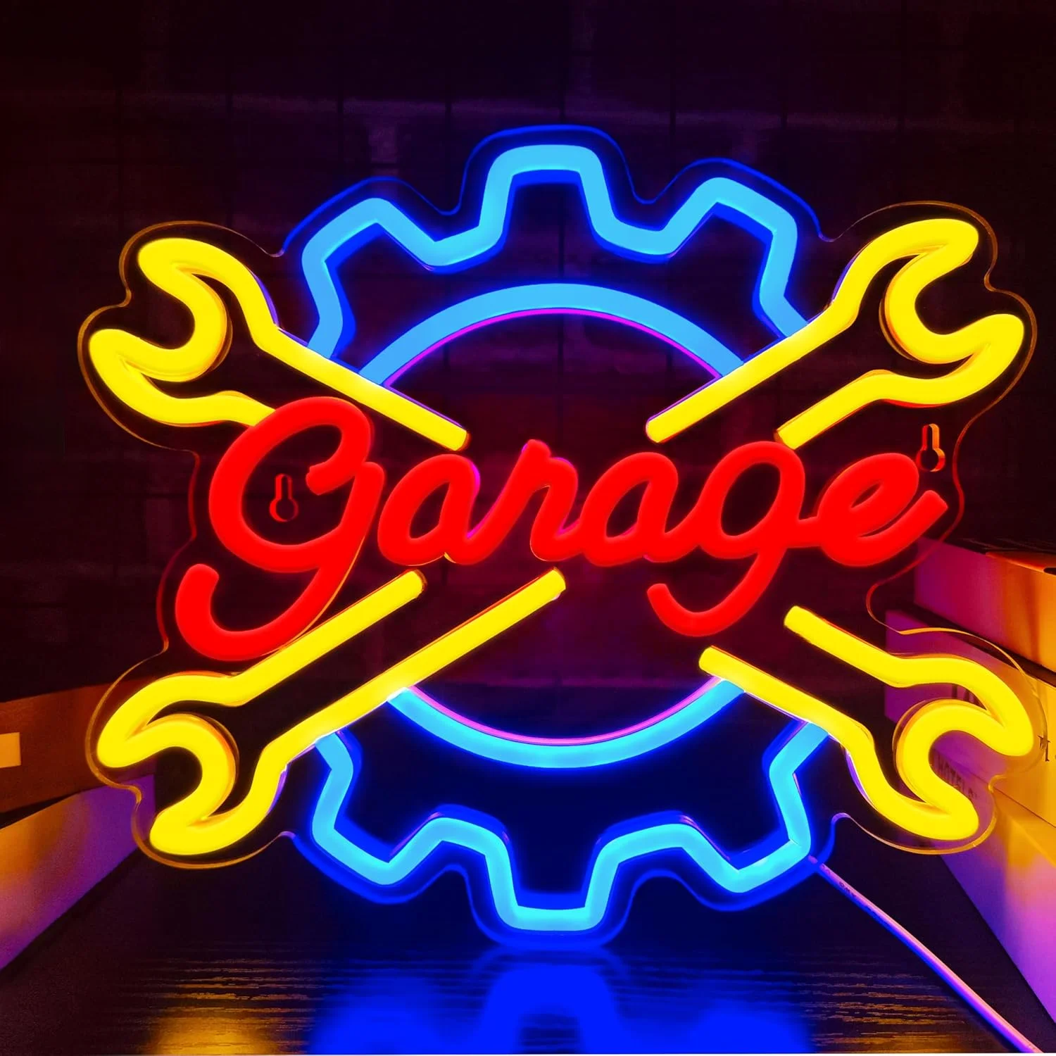 Insegne al neon per la decorazione da parete del bar della