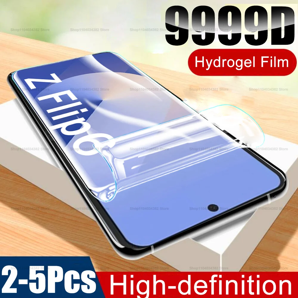 Premium Hydrogel Film Full Cover Clear HD Screen Protector (2-5 Pack)