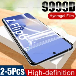 Premium Hydrogel Film Full Cover Clear HD Screen Protector (2 - 5 Pack) - 2 Pieces (Z Flip 6)