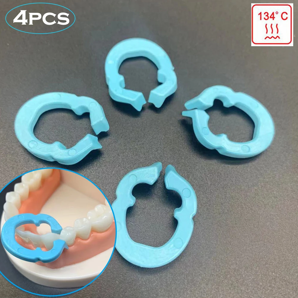 

Dental Resin Clamping Ring Dentist Tools Dental Seperating Autoclavable for Dental Lab Instrument