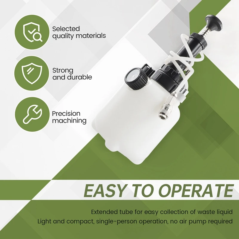 Manual Transmission Oil Filling System Automatic Transmission 3L +Adapter Brake Oil Bottle (B)