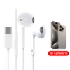Type C Wired Earphones For Apple iPhone 15 Pro Max In-Ear With Mic For Sumsung Onepuls Xiaomi Redmi Huawei USB C Music Earpbuds 1