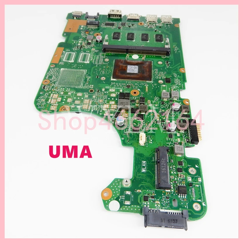 Placa-mãe para Laptop para Asus X555dg Mainboard e1 a4 a6 a8 A10 X555da X555ya X555d X555y X555dg K555d X555ba X555bp X555qa - Imagem 5