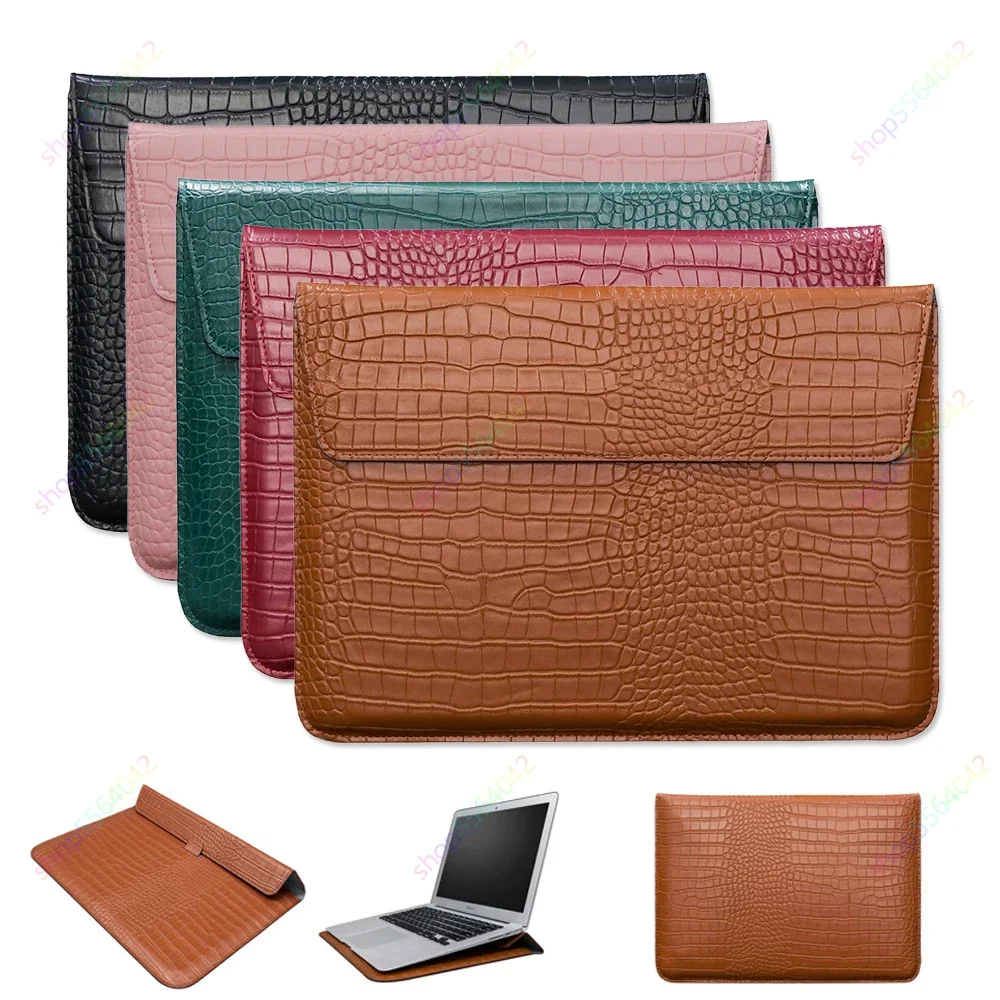 Custodia In Pelle Per Laptop Per Microsoft Surface Pro 9/8/X 13 Pollici Pro 7/6/5/4 12.3 ''Borsa Per Notebook Con Supporto Per Macbook Air 13