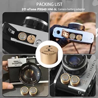 Pure Copper Battery Converter for Yashica Electro35/Olympus PX640 battery Adapter Vintage Camera Accessories Durable Photo Gear - Image 4