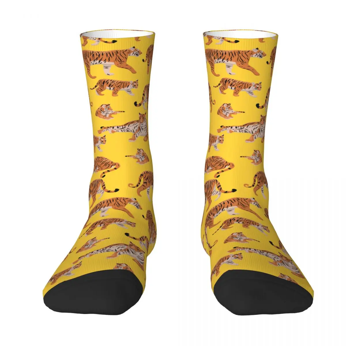 

Tiger Cute Animal Sock Socks Men Women Polyester Stockings Customizable Hip Hop