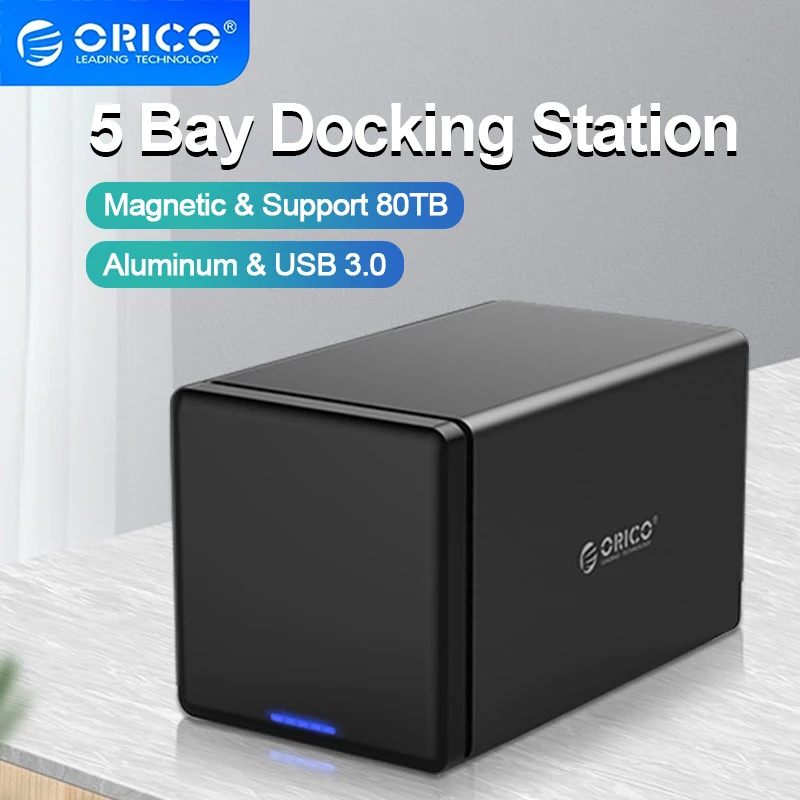 Orico ns s rie 5 ba a 3 5 usb3 0 hdd docking station suporte 80tb