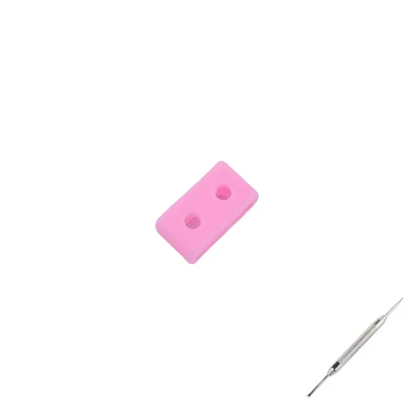 Unisex Resin Ring Silicone Rubber Watch Accessory with Movable Loop Buckle (Multiple Sizes Available)