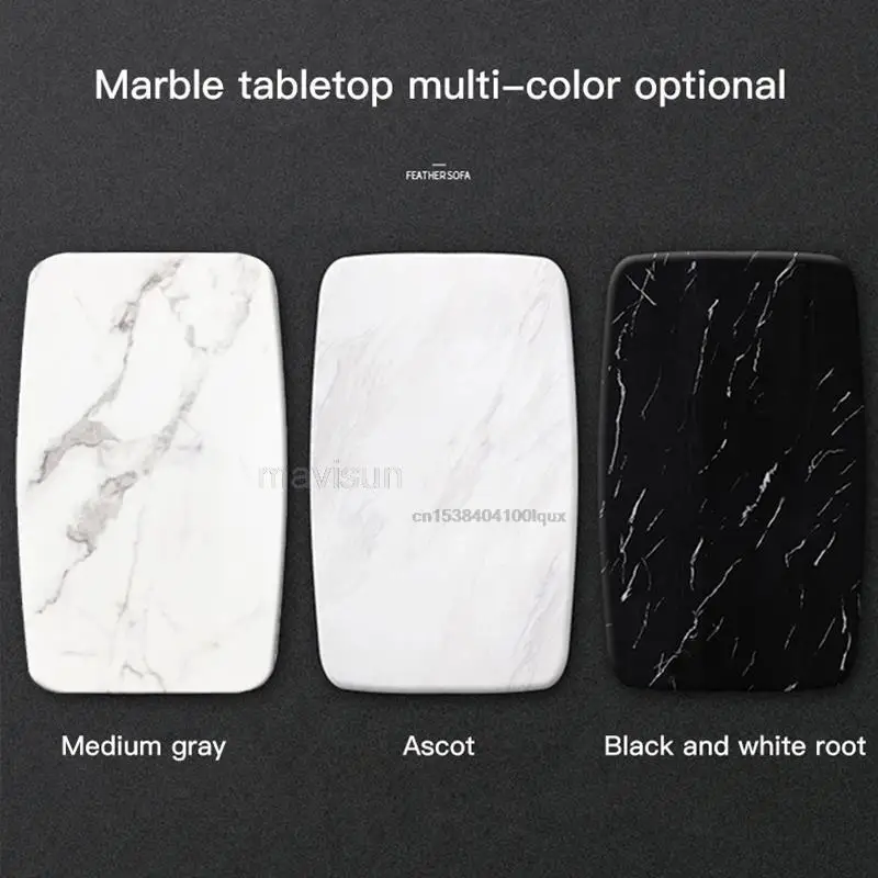 Nordic Rock Board Sideboard Solid Wood Wine Cupboard Modern Minimalist Living Room Marble Storage Cabinet Kitchen Furniture