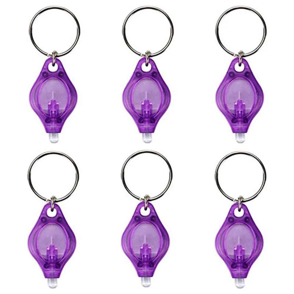 Portachiavi A Led Torcia Uv 395Nm Luce Uv/Luce Verde/Luce Rossa Mini Portachiavi Uv Torce Torcia A Luce Uv Portachiavi