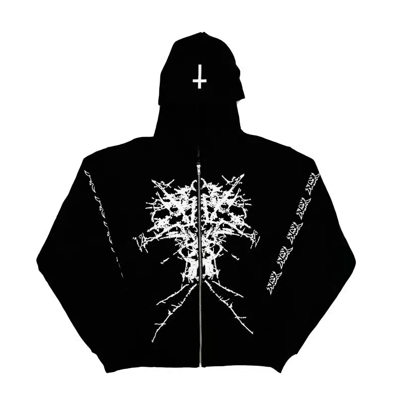 2024 Ken Carson A Great Chaos Tour Hoodie Zipper Hoodie Jacket