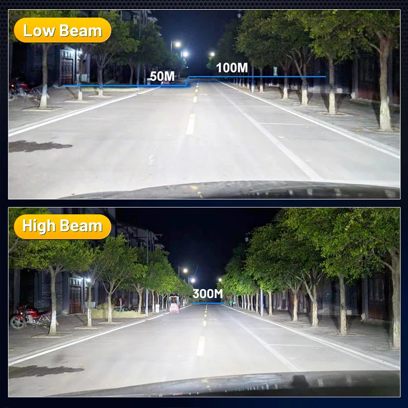 자동차 헤드라이트 전구, Canbus 자동차 램프, 안개등, H4 H7 H11 LED K5C, LED H1 HB3 9005 H8 HB4 9006 H9 9012 HIR2 5570 CSP 4300K 6000K, 