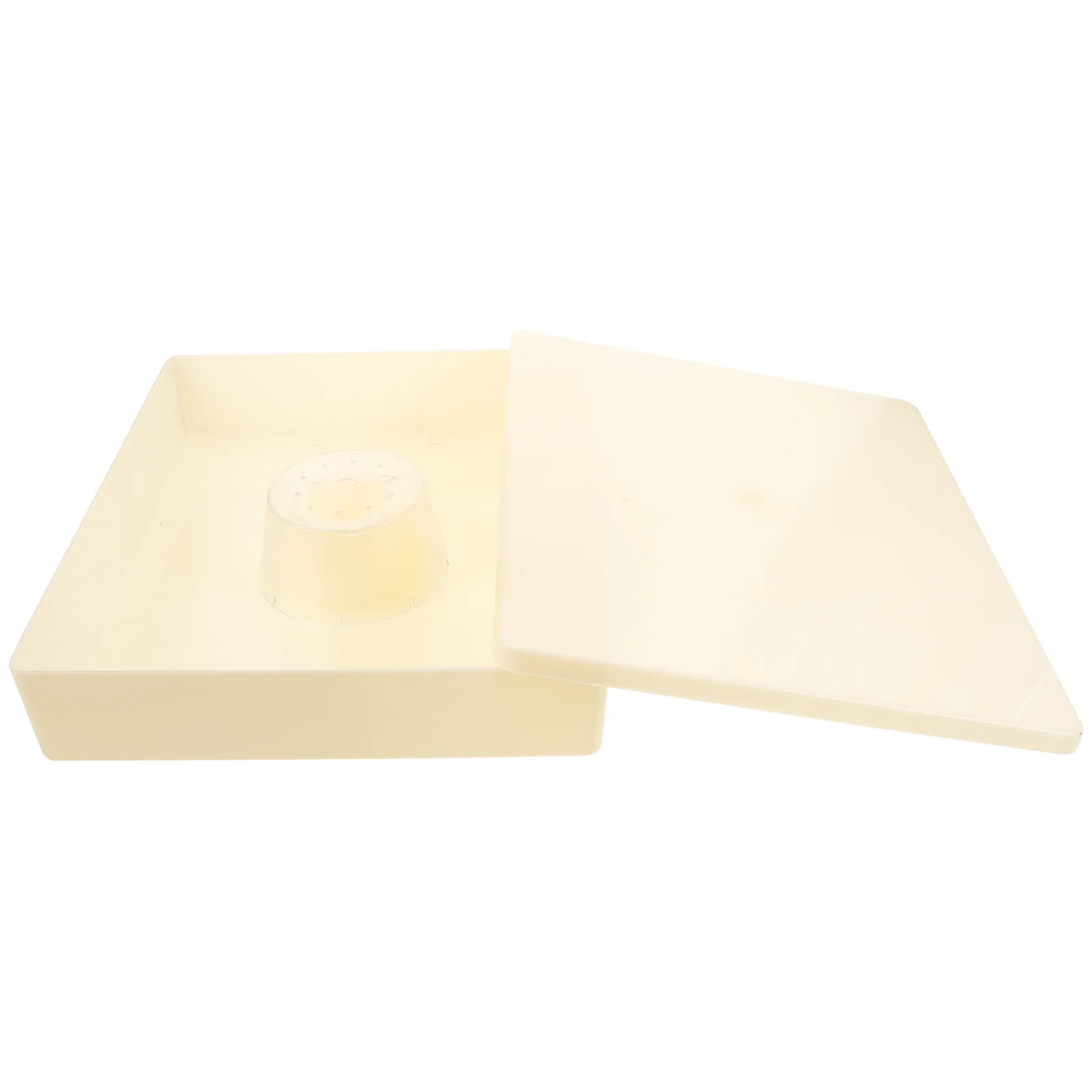 

Bee Drinking Fountain Plastic Feeder for Hive Top Large Capacity Water Beekeeping Food