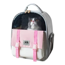 

Pet Carrier Bag Cat Carrier Bagpack Cat Bags for Women Cat Carrier Backpack Pet Backpack for Small Dog Transparent Backpack Cat