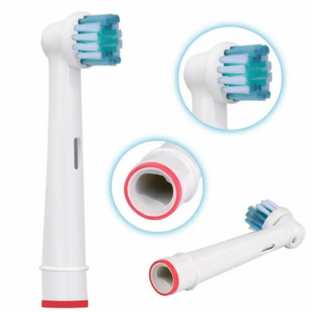 구강 B 전기 브러시 노즐 용 4 개/대 전동 칫솔 교체 가능한 헤드 칫솔 헤드 Soft Dupont Bristle SB-17A