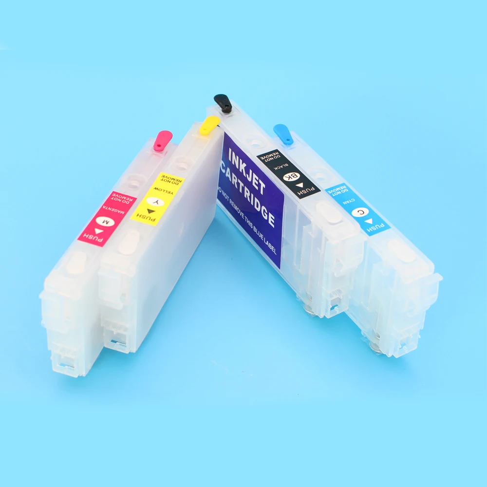 T812 812XL 405 Refillable Ink Cartridge Without Chip for Epson WF-3820 WF-4820 WF-4825 WF-7820 WF-7840 WF-7310 Printer