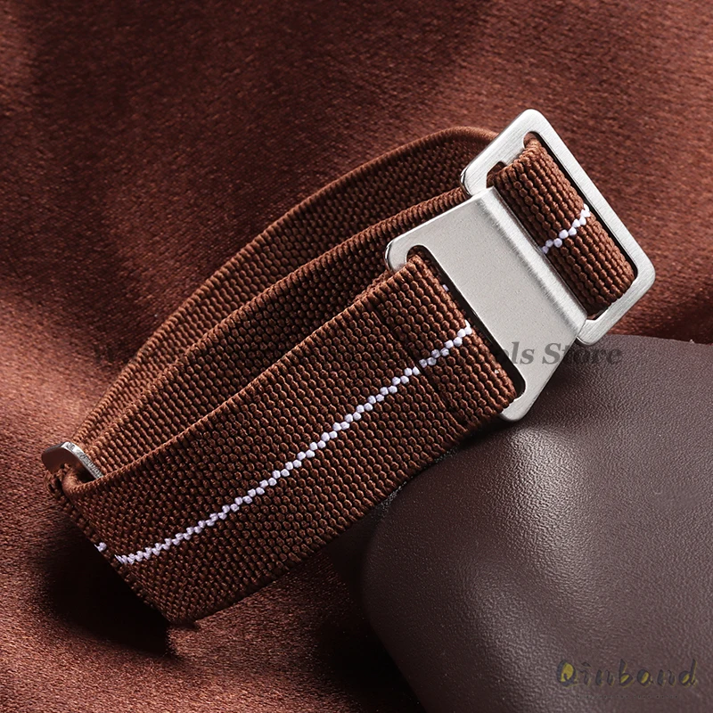 Elastic Nylon Sports Watch Band - Parachute-Style Strap (Multiple Sizes Available)