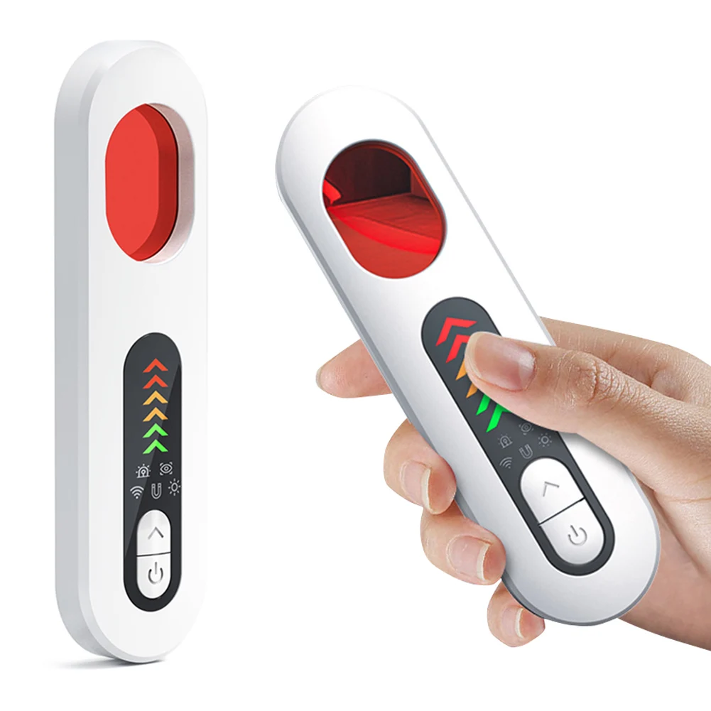 Hidden Bug and Camera Detector 5 Levels Sensitivity Bug Detector Electronic Sweeper Rechargeable Wiretapping Finder Professional
