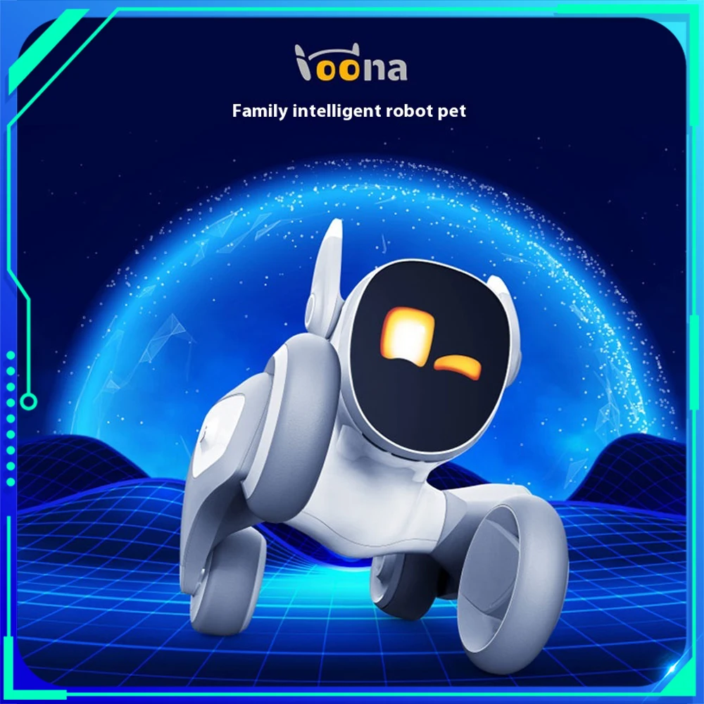 LOONA Smart Robot Luna Accompany Voice Dog Family Intelligent pet Robots Pet Monitor Electronic Robot Toy Gift For Kids Custom
