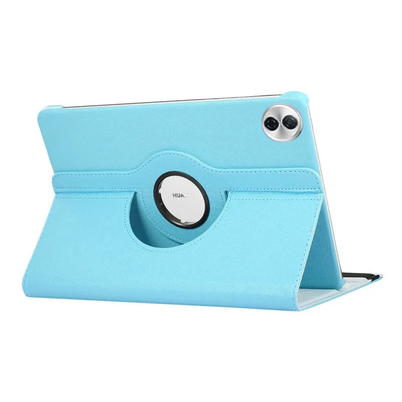 Premium Rotating Smart Flip Stand Leather Cover