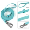 1.8M 3M 5M 10M  PVC Dog Leash large dog Medium Waterproof and easy to clean Wave texture running dog training Leash long strong 3