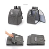 Ventilation Large Capacity Dog Cat Carrier Backpack Adjustable Strap Pet Carrying Bag Foldable Cat Backpack for Outdoor Travel 2