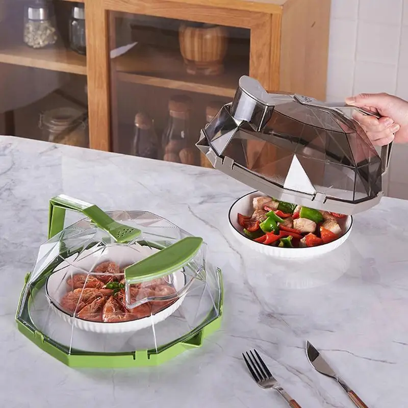 Unique Microwave Food Splash Cover With Water Injection Diversion