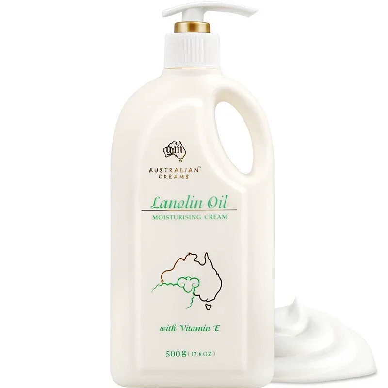 Aozhiman GM Sheep Oil Cream 250g Australian Original Authentic Hand Protection Moisturizing Moisturizing Body Lotion 500g 3