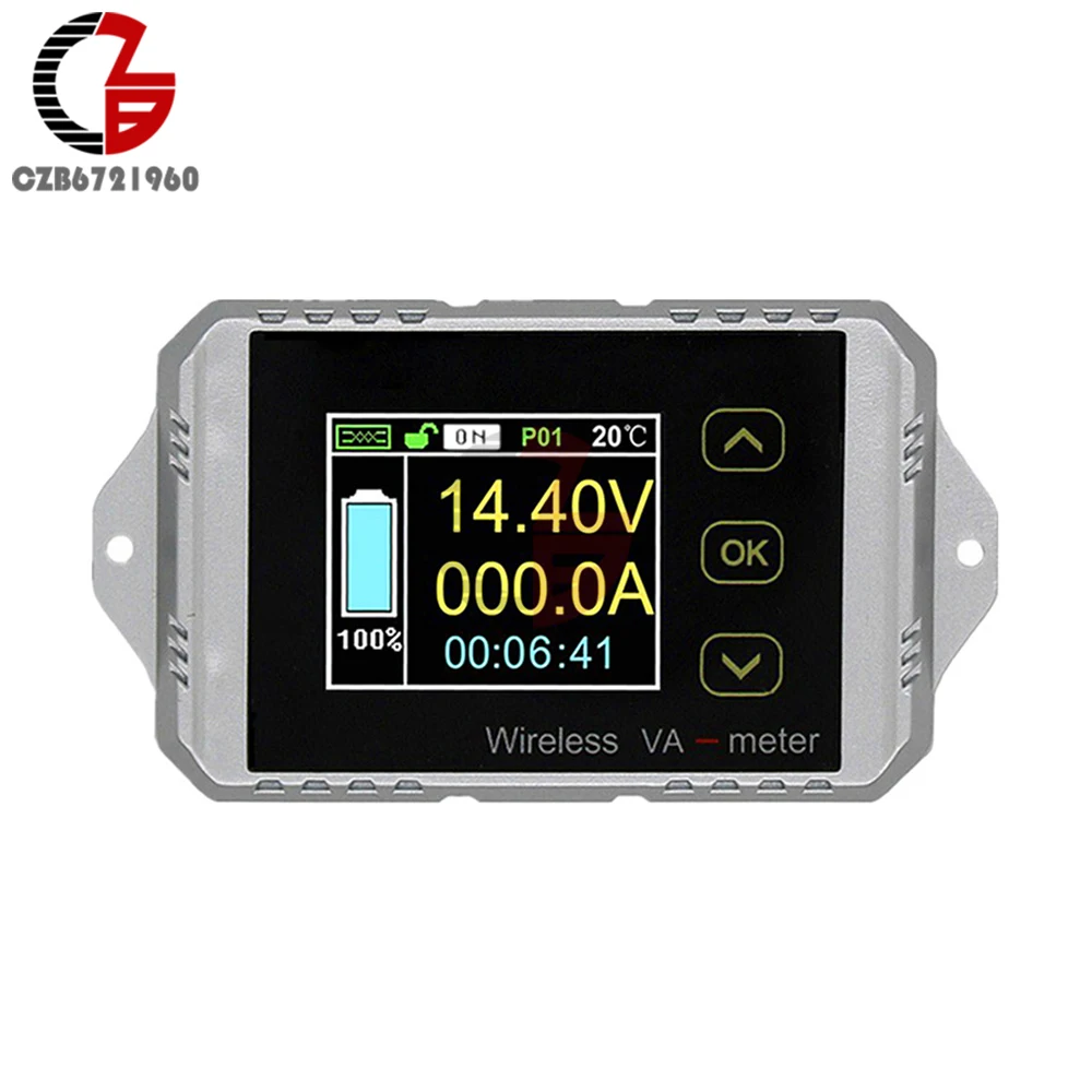 

DC 0-300A 0-400V Car Digital Voltmeter Ammeter Wattmeter Baterry Capacity Indicator 12V Voltage Tester Charger Discharge Monitor