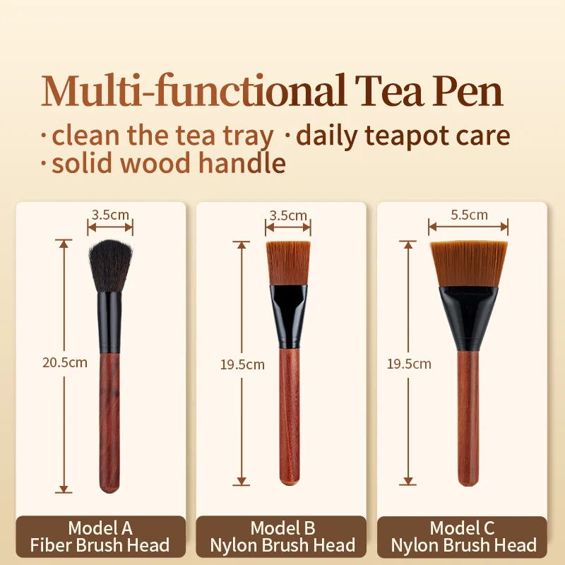 KAMJOVE Chinese Kung Fu Tea able Accessories Tea Ceremony Essentials Silicone Water Scraper Rubber Drainage Pipe Copper Fork