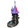 Purple Ghost Dice Tower 3D Printed Crafts Dice Rolling Castle for DND Board Game D&D RPG and Tabletop Gaming Best Gift 1