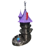 Purple Ghost Dice Tower 3D Printed Crafts Dice Rolling Castle for DND Board Game D&D RPG and Tabletop Gaming Best Gift 1