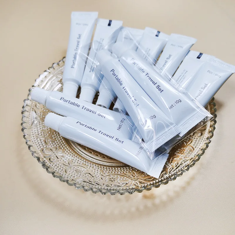 Portable toothpaste sachet 10g