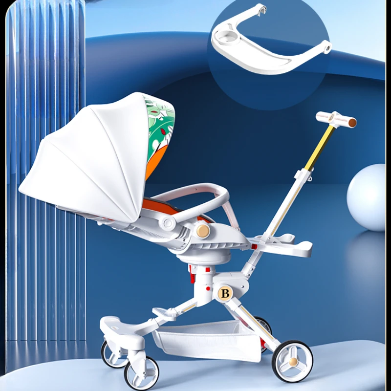 Baby stroller four wheels Shock absorption Portable foldable Stroller Lightweight travel children's Trolley cart