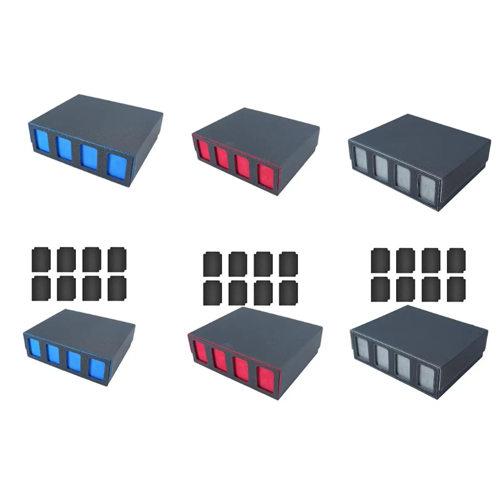 Sleek Card Collection Box for 2400+ Cards - Stylish Storage Solution Sleek Card Collection Box for 2400+ Cards - Stylish Storage Solution