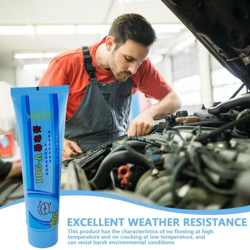 Electrical Contact Grease 100g Automotive Dielectric Grease Car Bearing Gear Valves Engine Lubrication Waterproof car lubricant silicone grease lubricant silicone grease grease lubricant