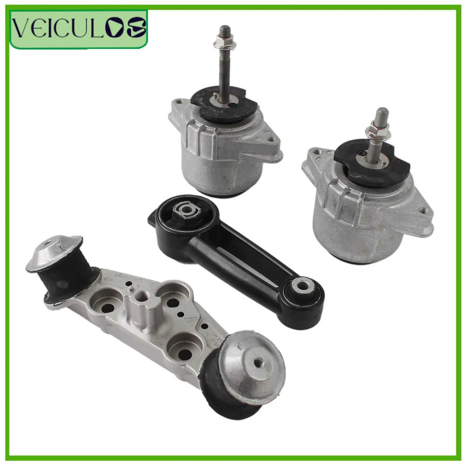 4Pcs 94637505722 Engine Trans&Torque Strut Mount 94637505822 97037511801 95537510113 for 2011- Porsche Panamera 3.0L 3.6L