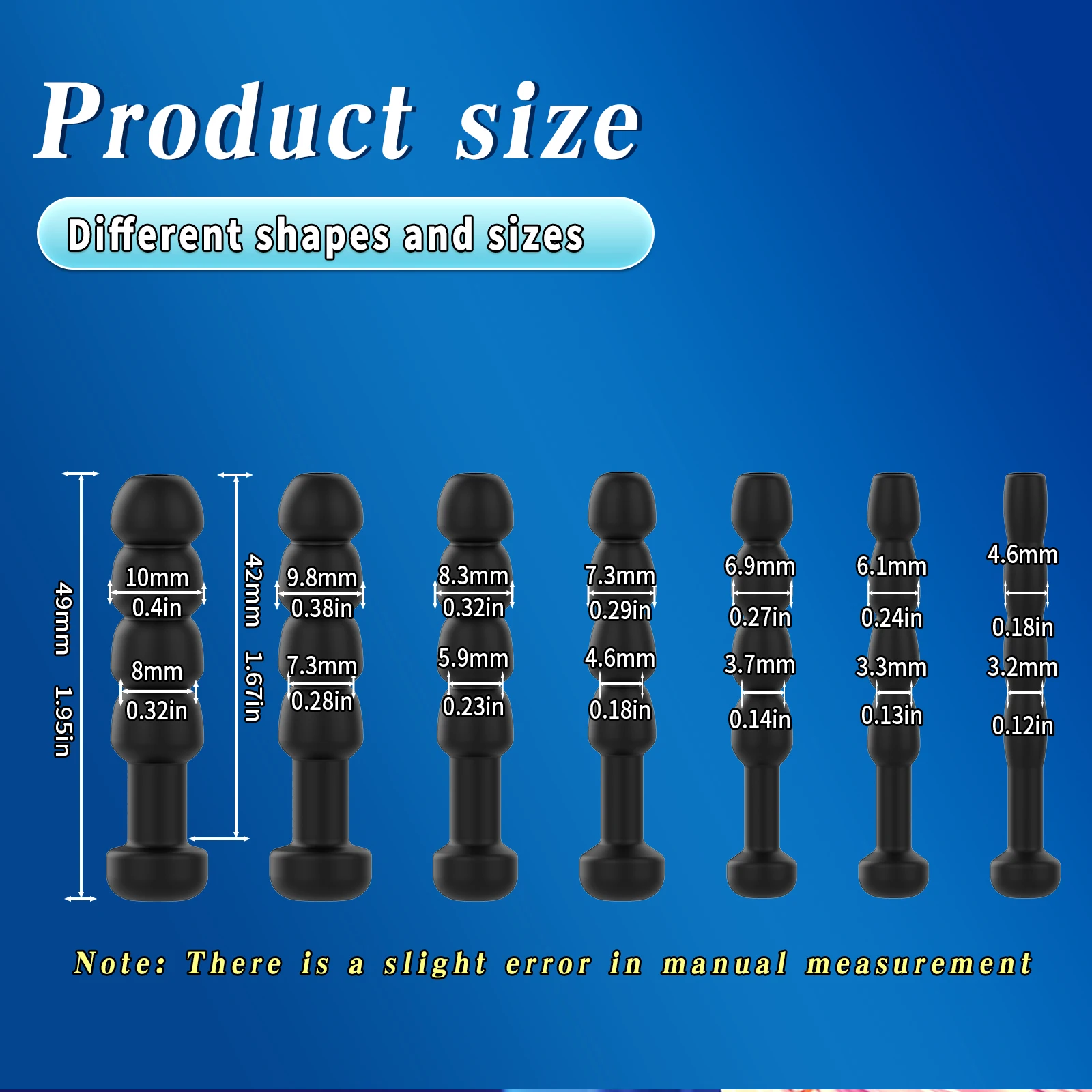 Silicone Penis Plug Urethral Toys Man Horse Eye Stick Urethral Sounding Rod Urethra Dilation Catheter