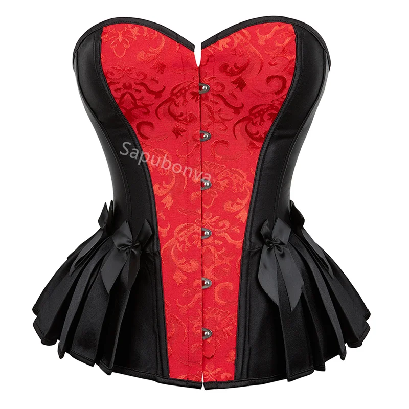 Lanunlly Damen Korsett - Sexy Taillenformer Für Party & Cosplay