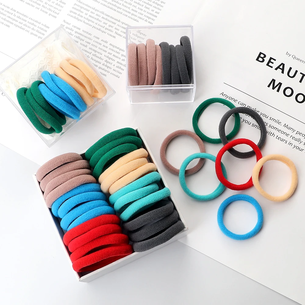 20 200 Pçs/set Borracha Cabelo Faixa Hairbands Acessórios de Cabelo ...