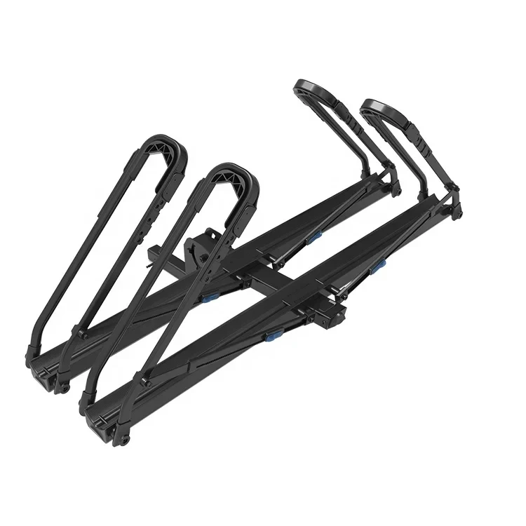 ODM/Car Bicycle Rack Steel 2-Bike Hitch Mount Rack Cycle Carrier with Access for SUVscustom
